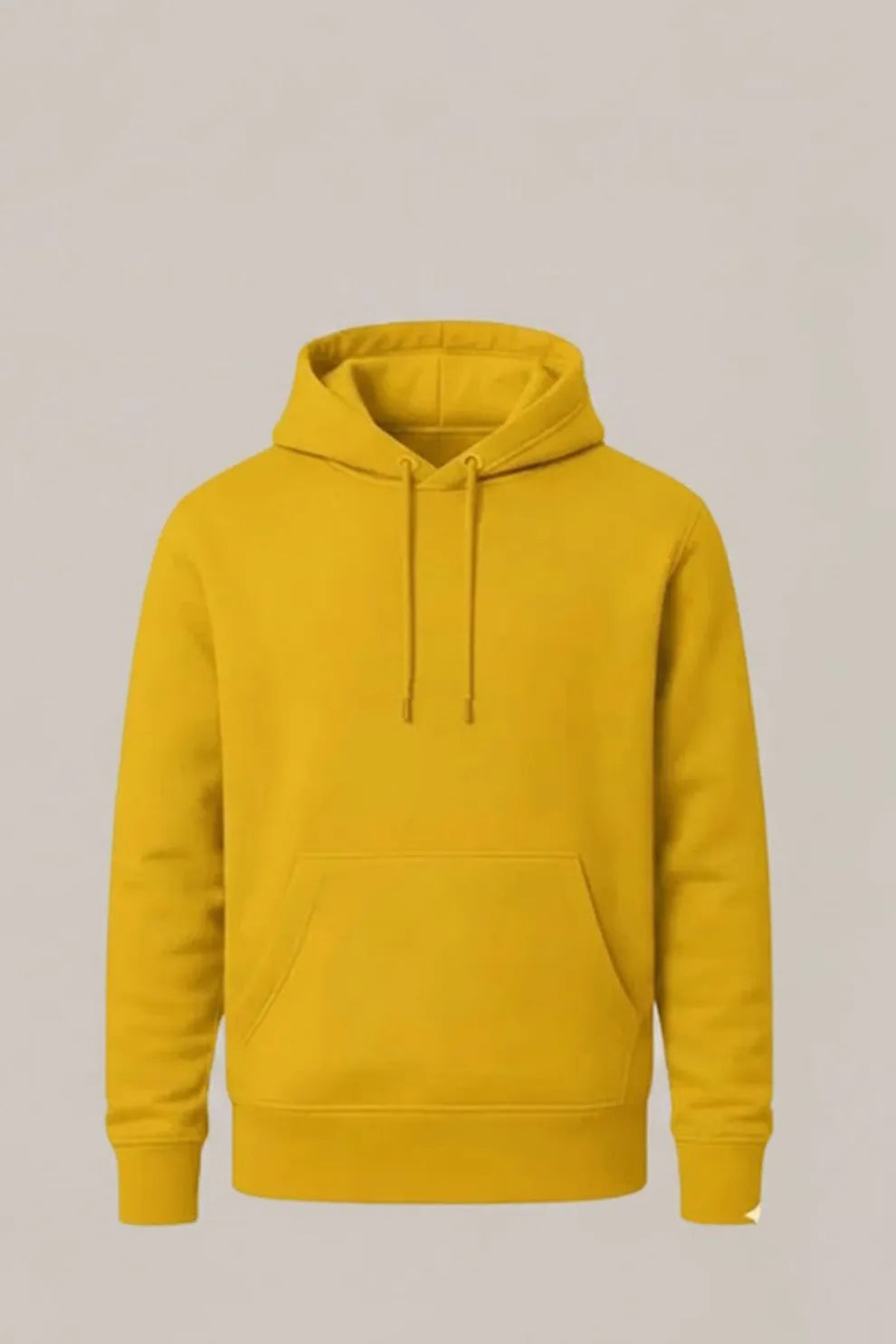 Women’s Classic Yellow Pullover Hoodie – Comfortable & Stylish