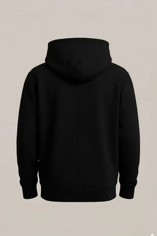 Women’s Classic Black Pullover Hoodie – Comfortable & Stylish