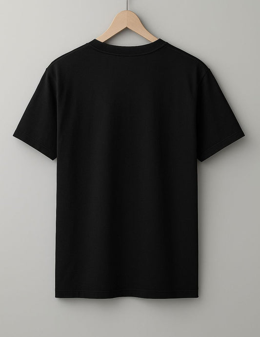 Clean T-Shirt - Black, Maroon & White