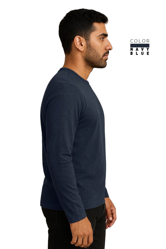 Full Sleeve Tee - NAVY BLUE