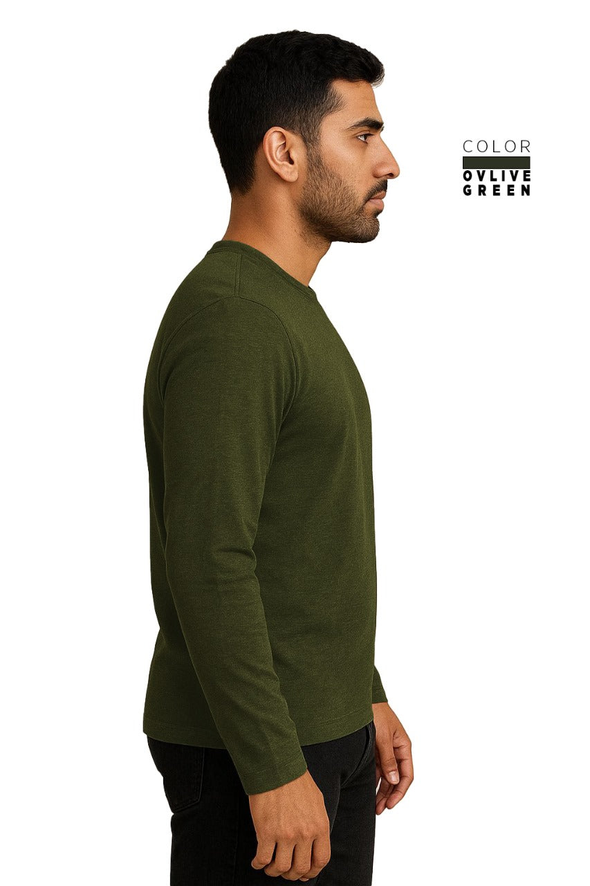 Full Sleeve Tee - OLIVE GREEN