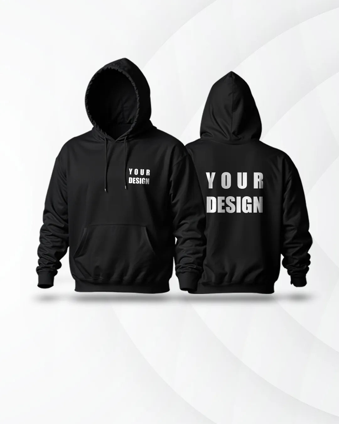 Custom Premium Pullover Hoodie – Front & Back Print