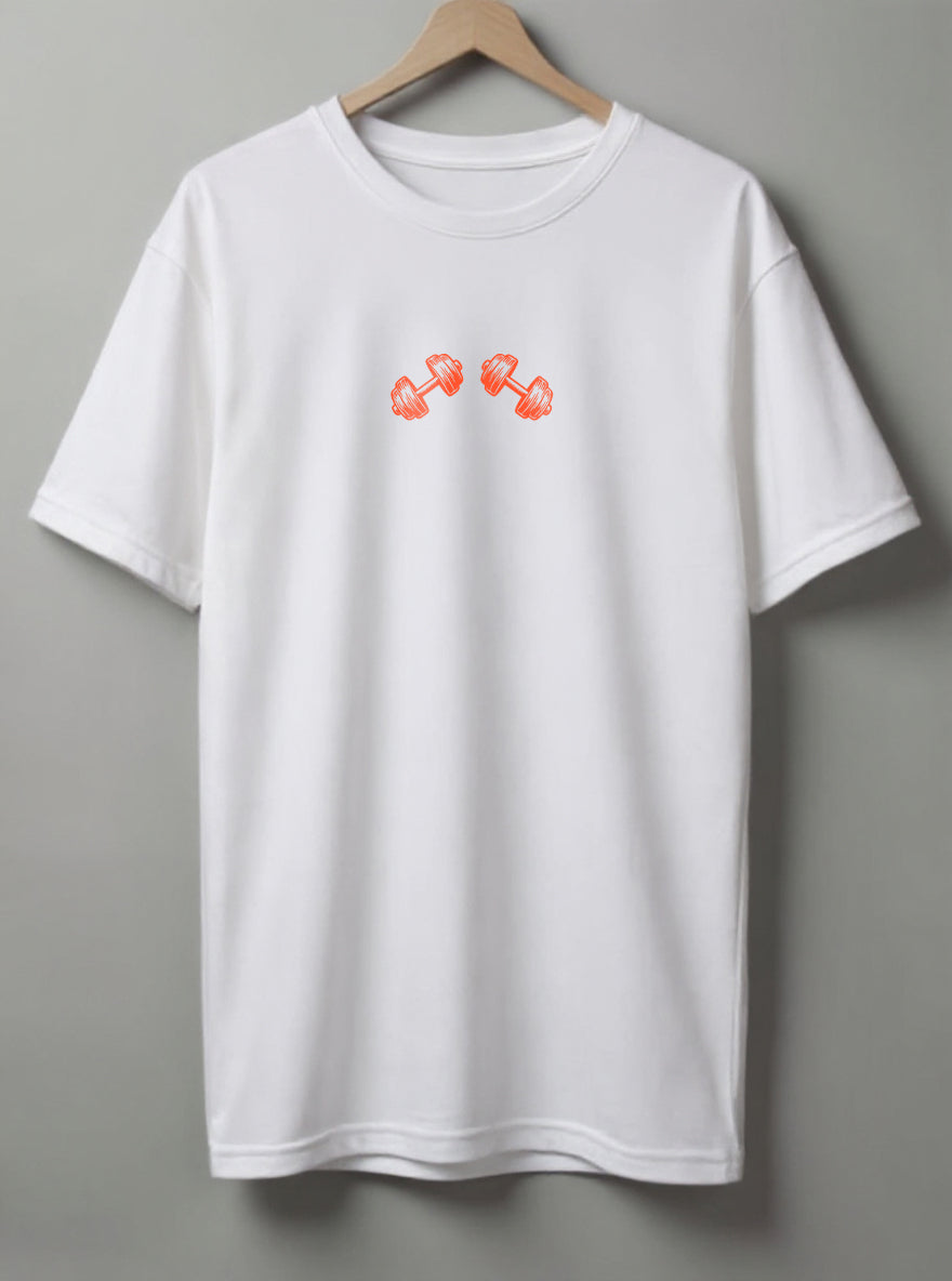 Strong Life Drop Shoulder T-Shirt – Black, White & Blue