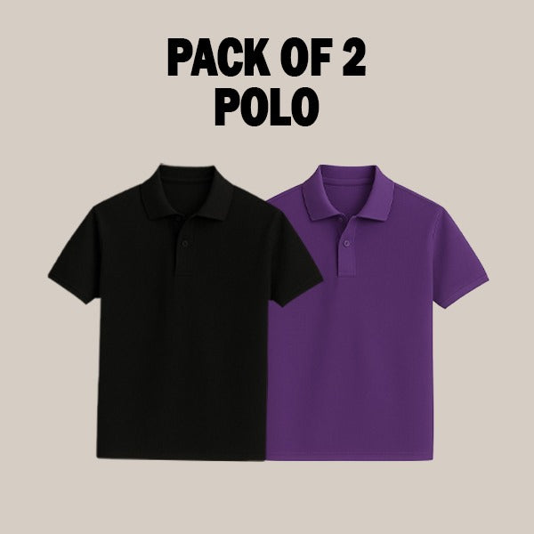 Pack of 2 Polo T-shirt