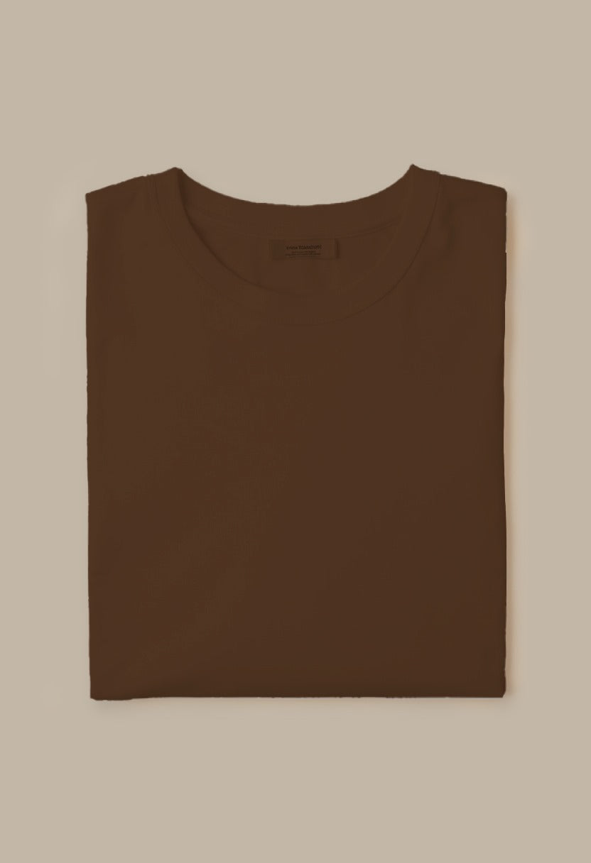 Short Sleeve T-Shirt - Brown