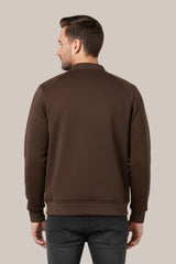 Men’s Classic Brown Bomber Jacket