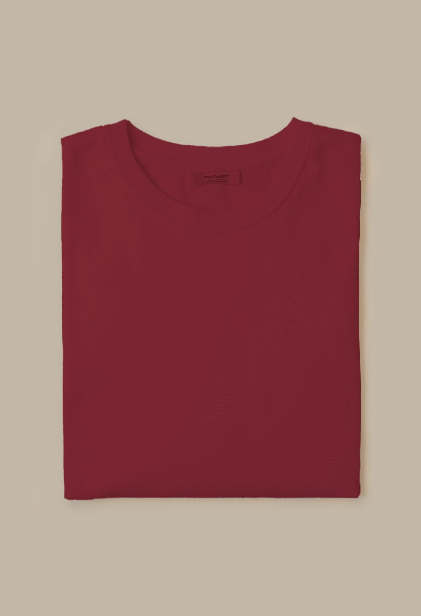 Short Sleeve T-Shirt -Maroon
