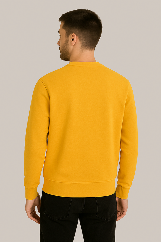 Bright Yellow Sweatshirt – Fresh Vibes, Everyday Comfort