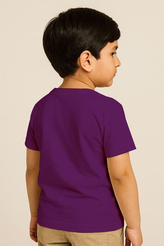 Kids Basic Tee - Purple