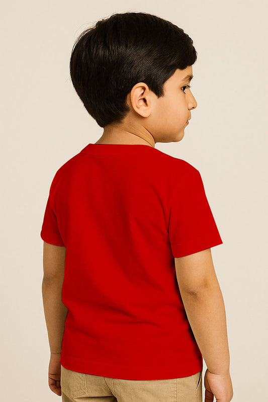 Kids Basic Tee - Red