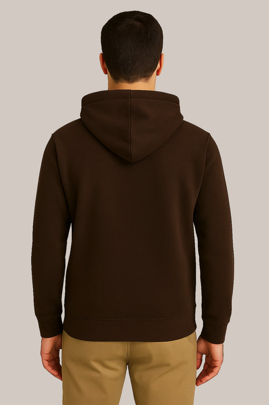 Warm Brown Hoodie – Earthy Vibes, Everyday Comfort