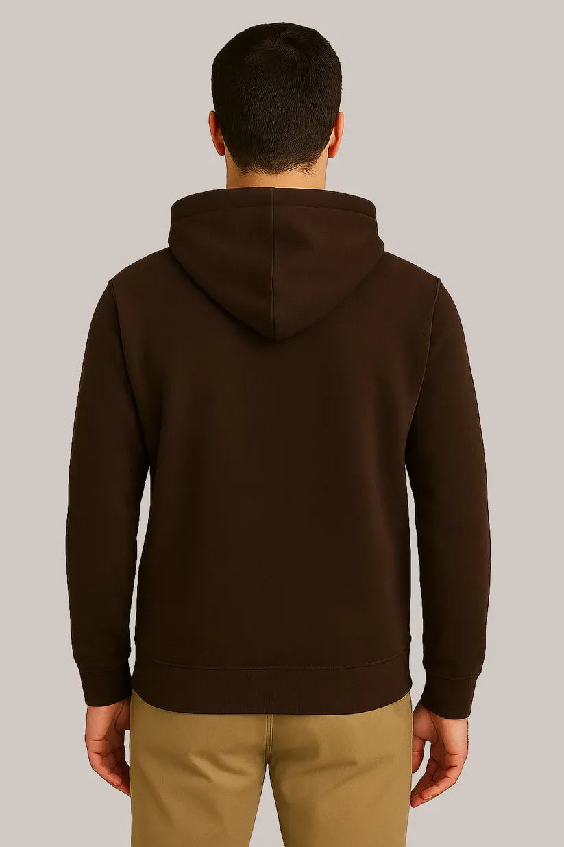 Warm Brown Hoodie – Earthy Vibes, Everyday Comfort