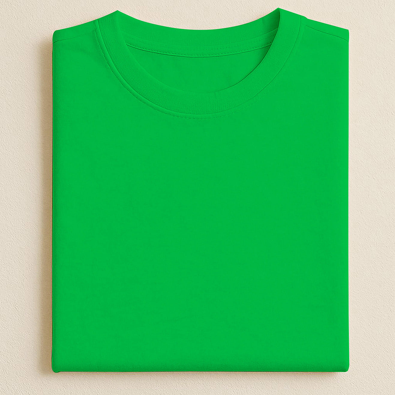 Kids Basic Tee -Parrot Green