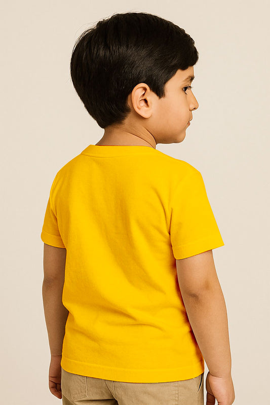 Kids Basic Tee - Yellow
