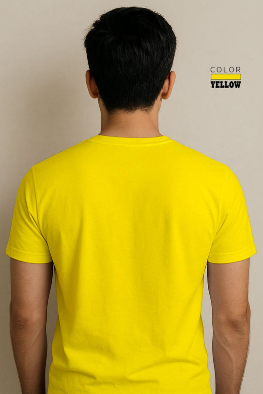 Short Sleeve T-Shirt -Yellow