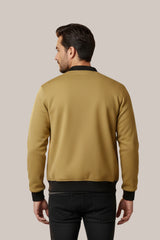 Men’s Classic Camel Bomber Jacket