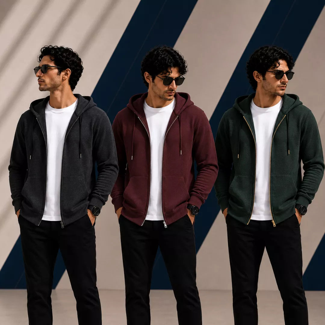 Men's Zipper Hoodies