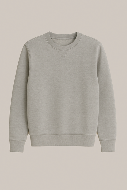 Classic Grey Sweatshirt – Everyday Ease, Timeless Look