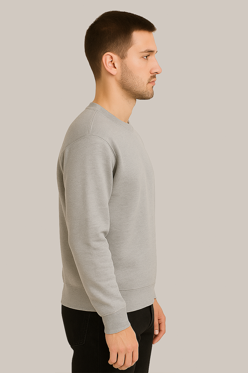 Classic Grey Sweatshirt – Everyday Ease, Timeless Look