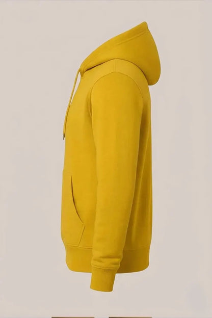 Women’s Classic Yellow Pullover Hoodie – Comfortable & Stylish