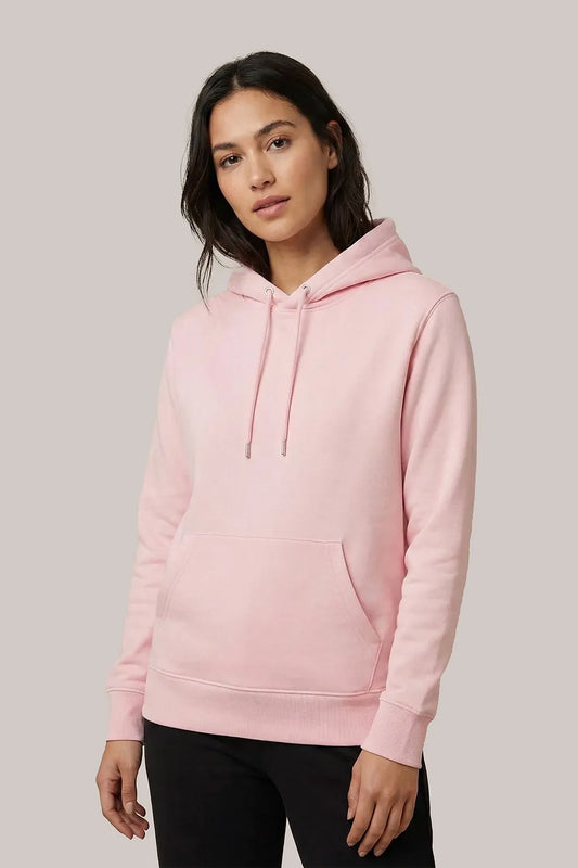 Women’s Classic PINK Pullover Hoodie – Comfortable & Stylish