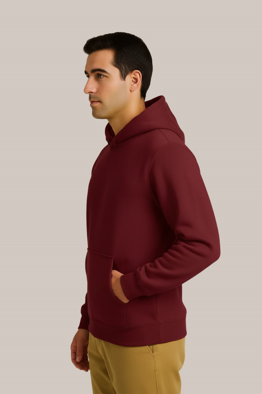 Maroon Hoodie – Fresh Vibes, Everyday Comfort