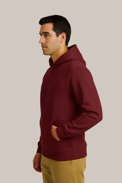 Maroon Hoodie – Fresh Vibes, Everyday Comfort