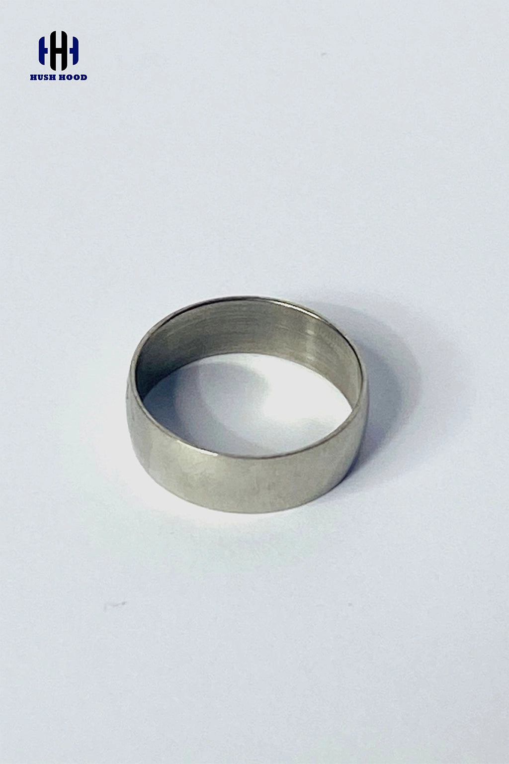 Stainless Steel Plain Band Ring – Minimal Classic Design
