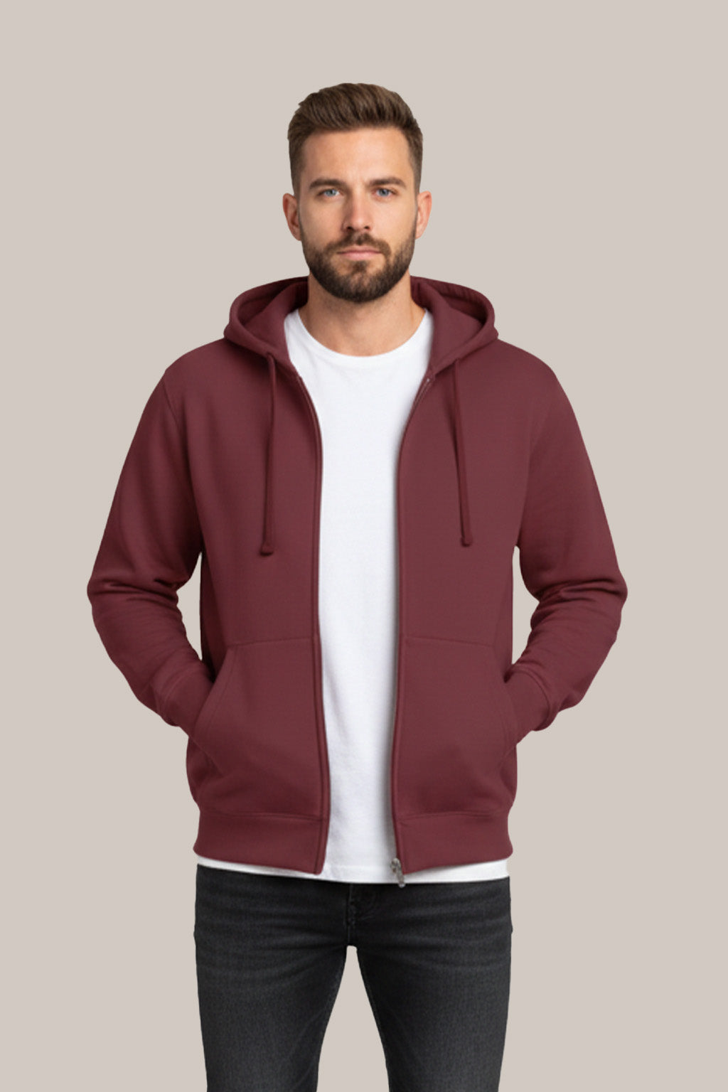 Pack of 3 Premium Zipper Hoodies – Winter Essentials Collection