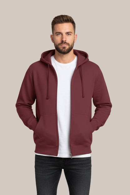 Pack of 3 Premium Zipper Hoodies – Winter Essentials Collection