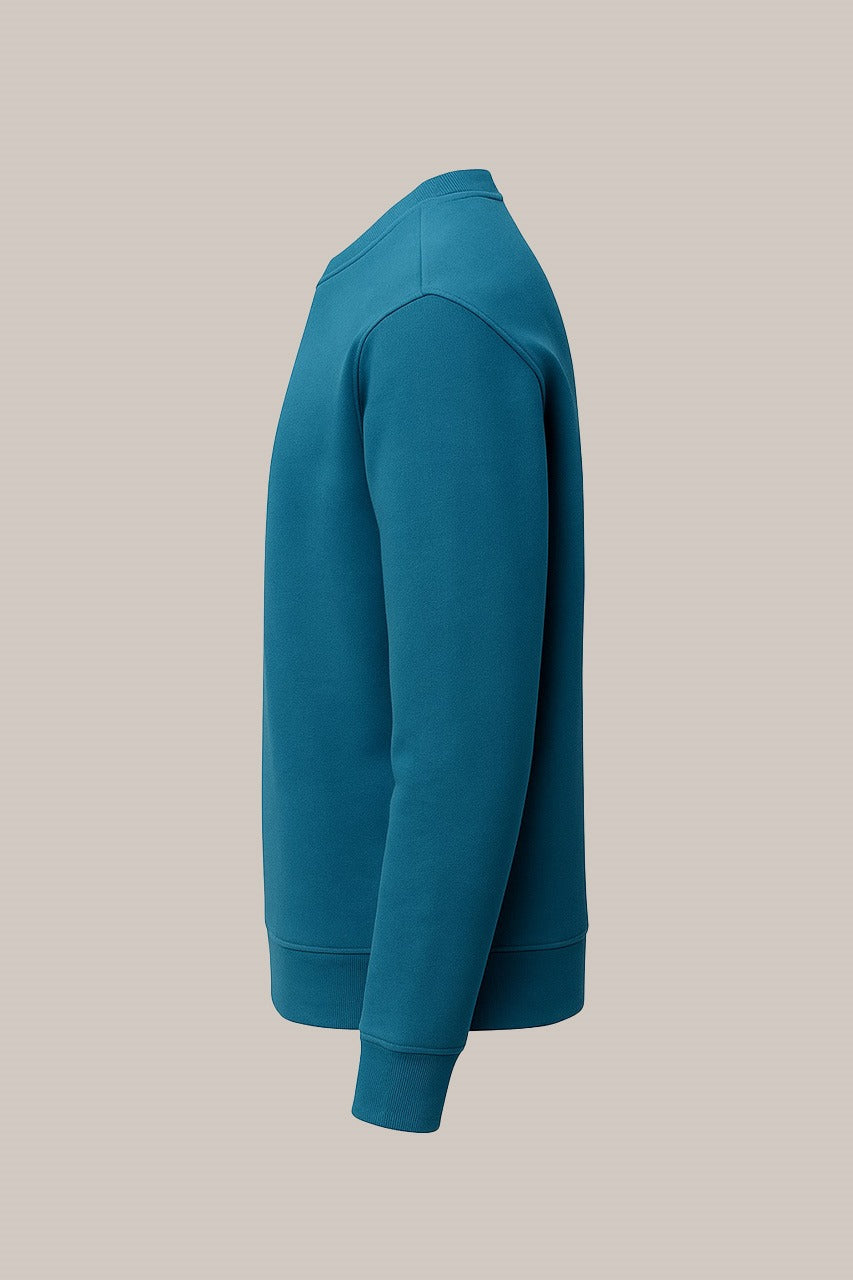 Sea Blue Sweatshirt – Everyday Ease, Timeless Look