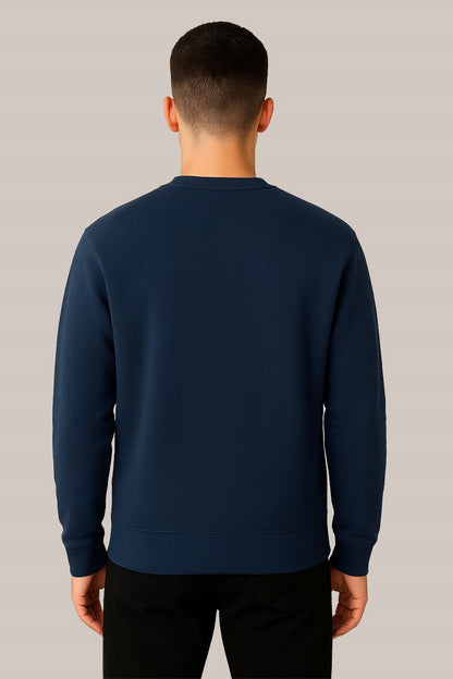 Dark Blue Sweatshirt – Everyday Ease, Timeless Look