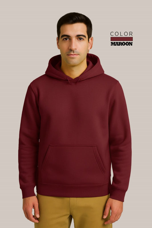 Maroon Hoodie – Fresh Vibes, Everyday Comfort