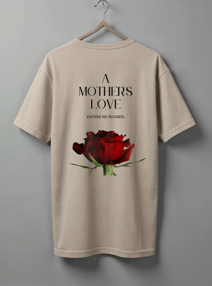 A Mother’s Love Oversized T-Shirt – Black, White & Beige