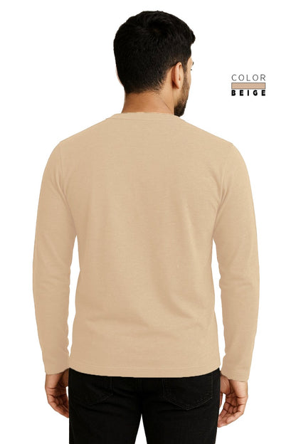 Full Sleeve Tee - BEIGE