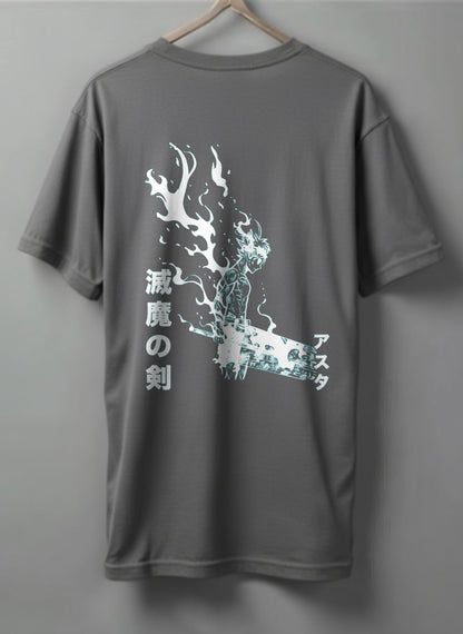 Printed Tee Drop shoulder Clover Asta