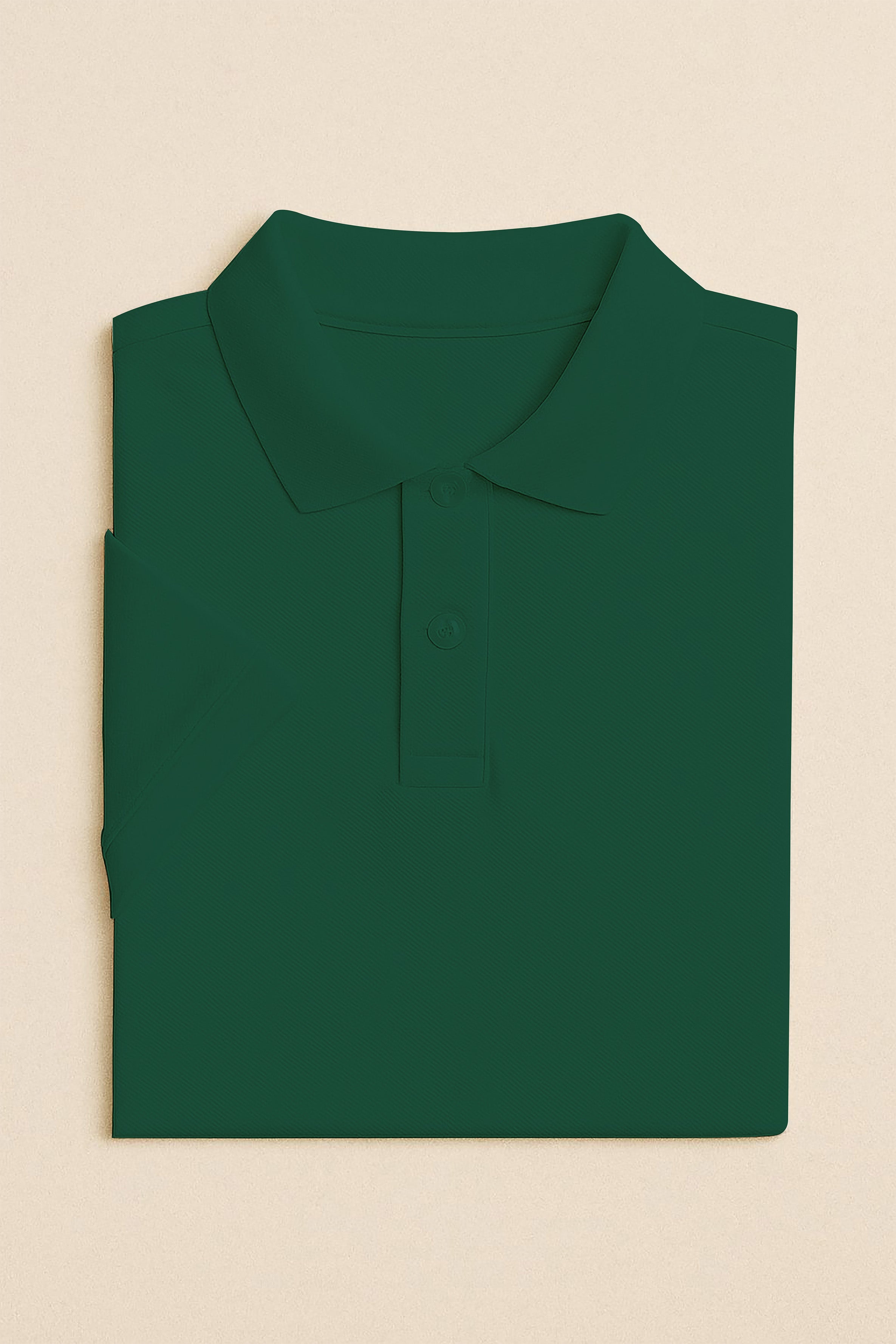 Kids Polo T-shirts - Bottle Green