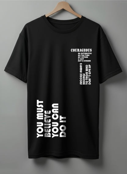 Courageous Oversized T-Shirt – Vibrant Colors