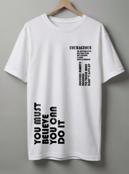 Courageous Oversized T-Shirt – Vibrant Colors