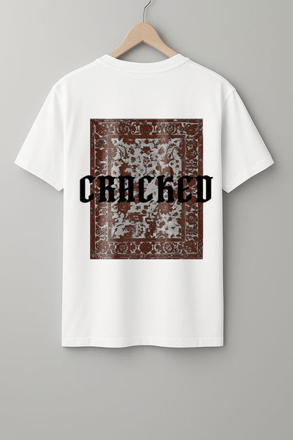 Cracked T-Shirt - Black & White