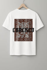 Cracked T-Shirt - Black & White