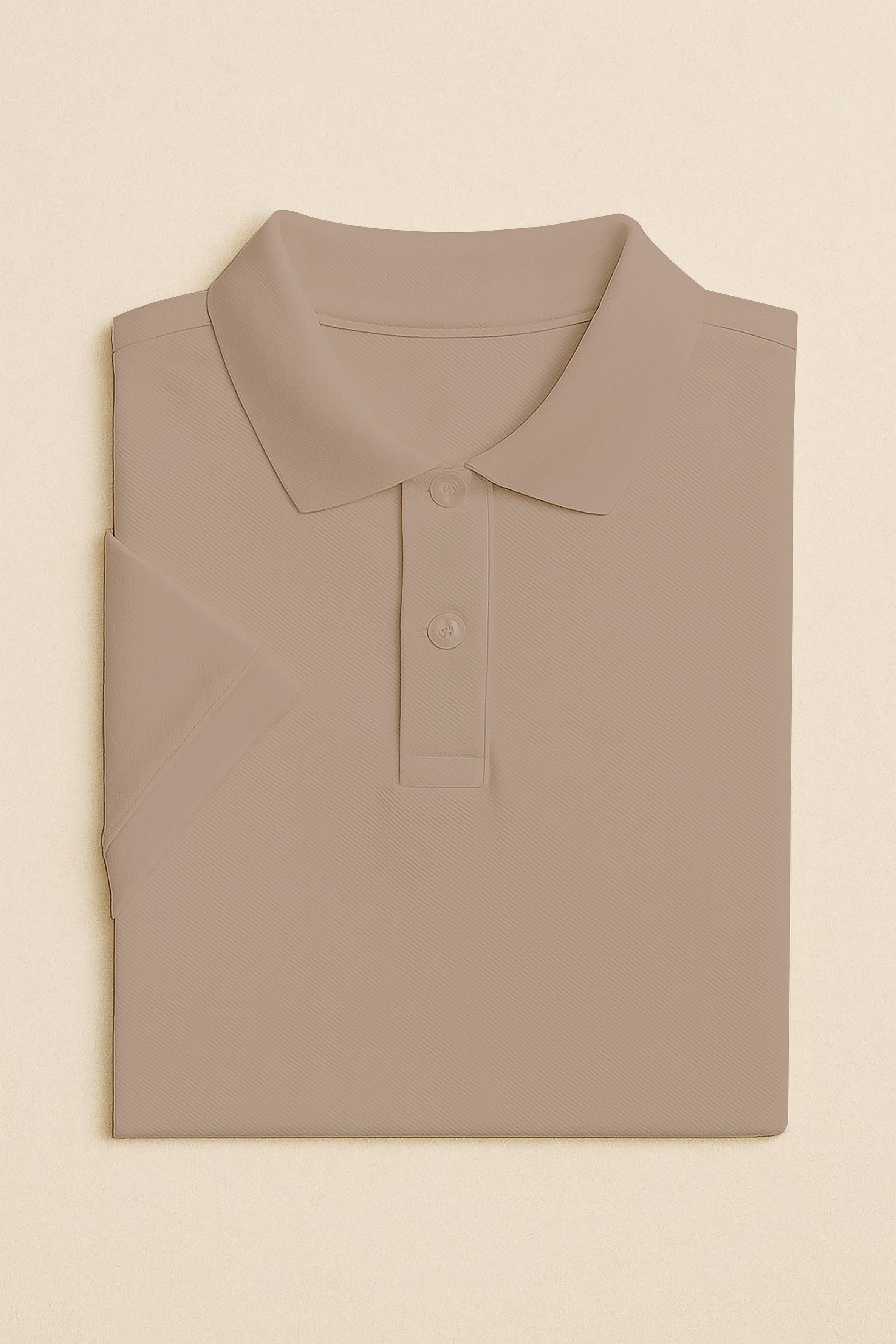 Kids Polo T-shirts - Camel