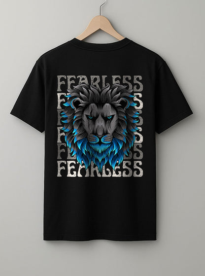 Fearless T-Shirt – Black, Beige & White