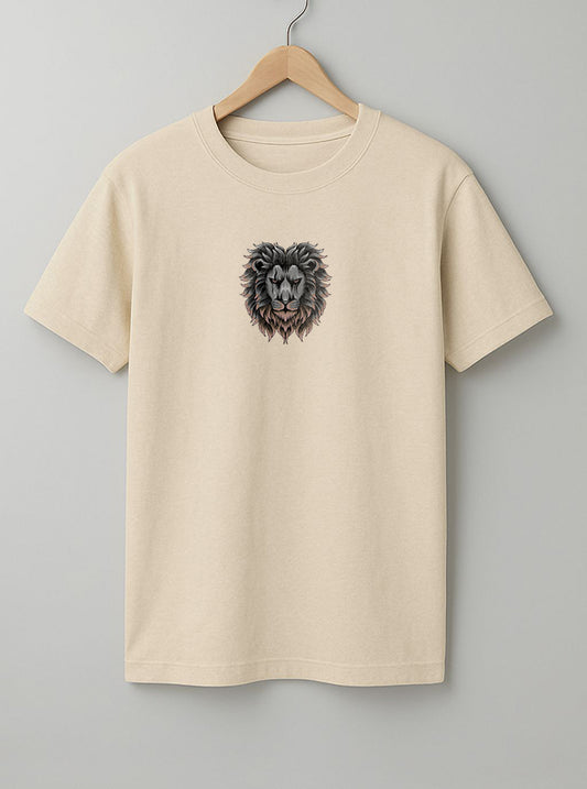 Fearless T-Shirt – Black, Beige & White