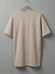 Gym Mode Drop Shoulder T-Shirt – Beige, Black & Olive Green