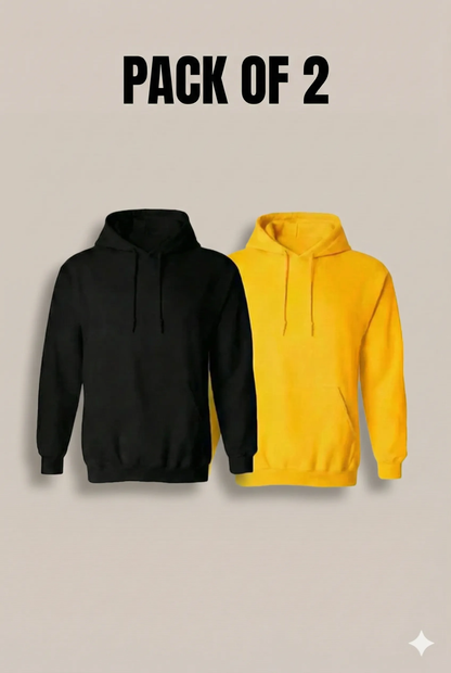 Women’s Pack of 2 Premium Hoodies – Soft, Warm & Everyday Comfort