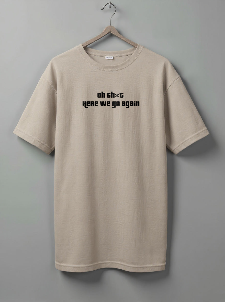 Printed Tee Drop shoulder Grand Theft Auto San Andreas