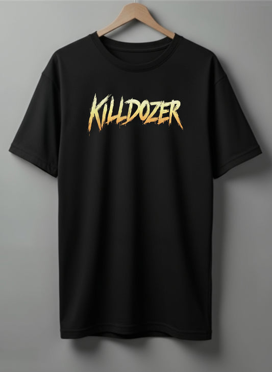 Printed Tee Drop shoulder Kill Dozer