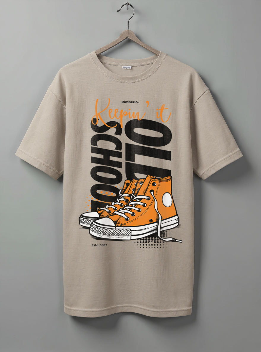 Keepin’ It Oversized T-Shirt – Black, White & Beige