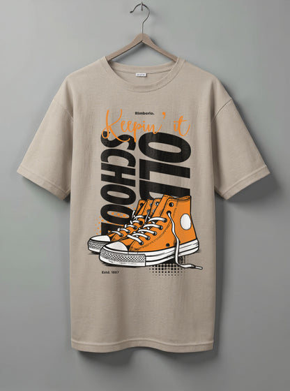 Keepin’ It Oversized T-Shirt – Black, White & Beige